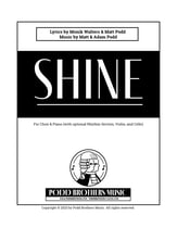 Shine Two-Part choral sheet music cover